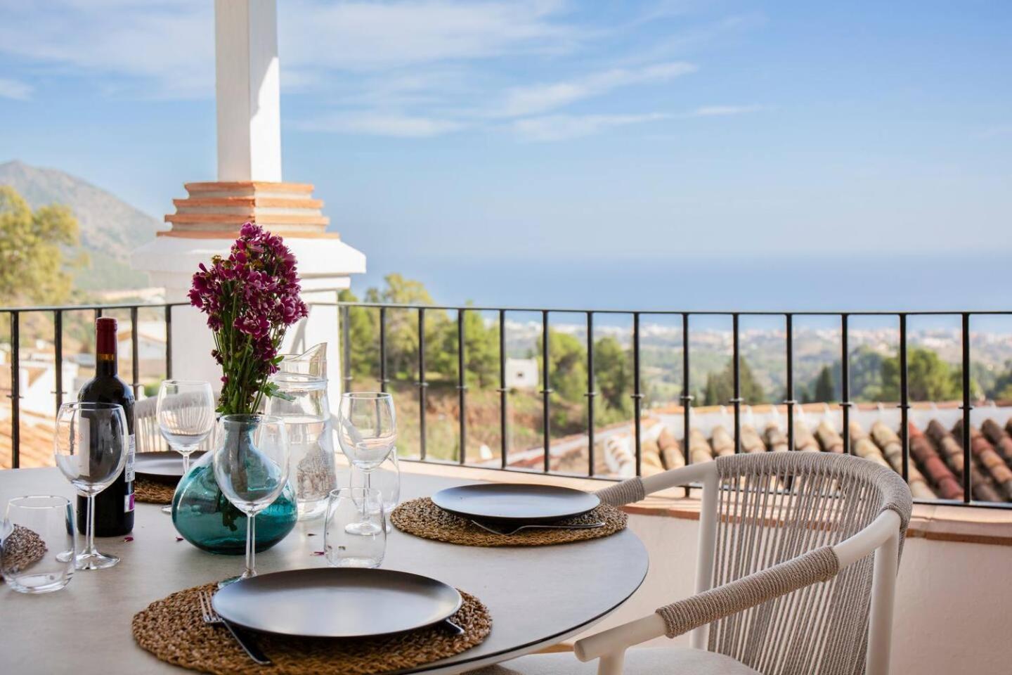New Luxury Mijas Townhouse Views Terrace&Patio Apartment Exterior photo